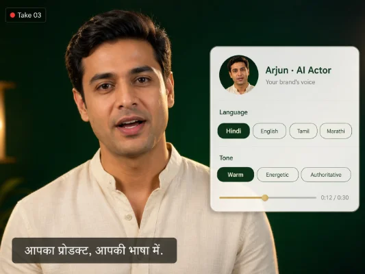 AI Actor Presenter